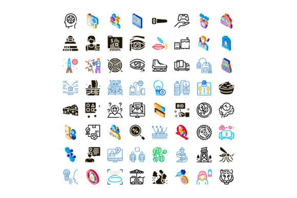 Boost Visual Clarity with a Diverse Set of Linear Flat Isometric Ico