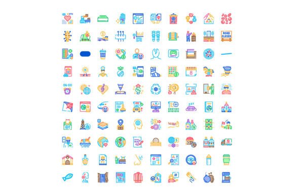 Diverse Business & UI Mult: Pictograms for Modern Design