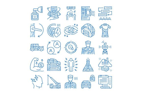 Exploring the Doodle Sketch Icons Collection: A Creative Revolution for Modern Design