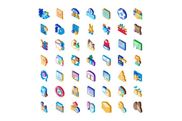Isometric Icons Set Illustrating Diverse: A Practical Guide for Designers and Developers