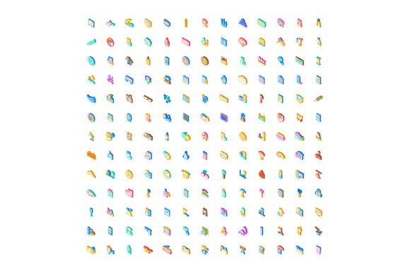 Isometric Vector Icons for Business, Tech, and More