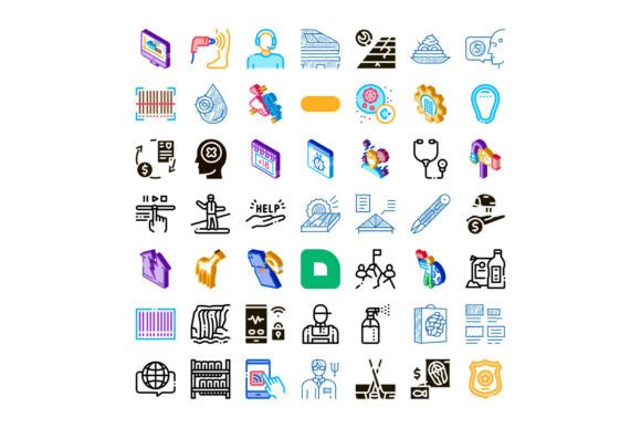 Strategic Use of Isometric Interface Icons Set Visualizin for Modern Web Design