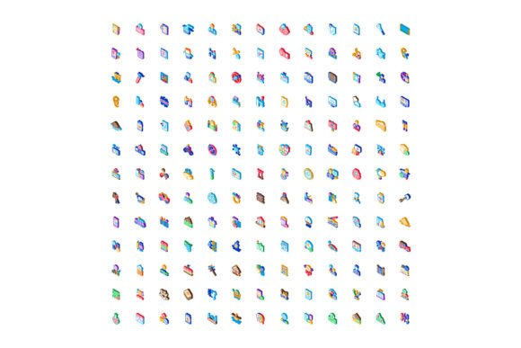 Understanding Business and Technology Isometric Icons: A Comprehensive Guide