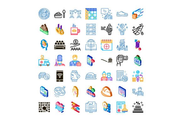 Unlocking Visual Communication: The Role of Business, Technology, and Health Icons in Modern Design